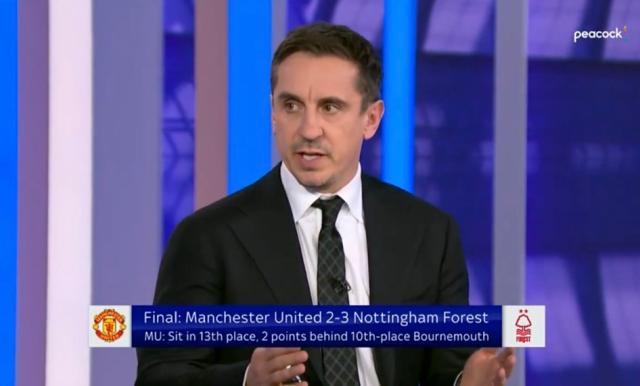 游戏平台-内维尔质疑阿莫林：XJB换人，学学人家马雷斯卡！